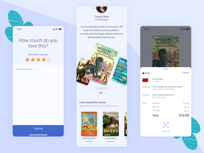 BUUK 商店应用程序设计#6(BUUK STORE APP DESIGN#6)