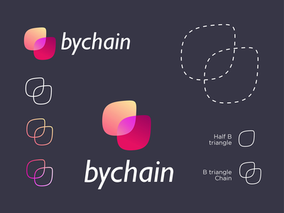 Bychain - 标志设计(Bychain - Logo Design)