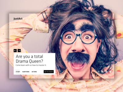 英雄标头 - 行动起来(Hero Header - Just Act)