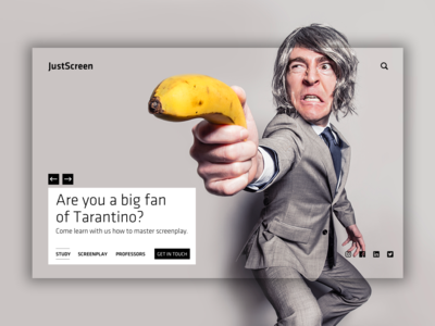 英雄标题 - 只是屏幕(Hero Header - Just Screen)