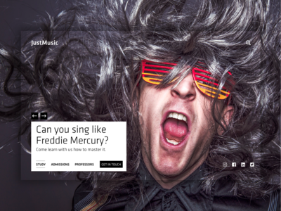 英雄标题 - 只是音乐(Hero Header - Just Music)