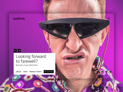 英雄标题 - 只是派对(Hero Header - Just Party)