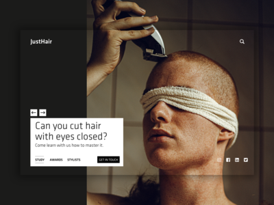 英雄标题 - 只是头发(Hero Header - Just Hair)