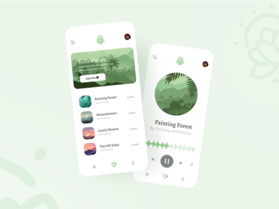 平静的音乐应用(Calm Music App)