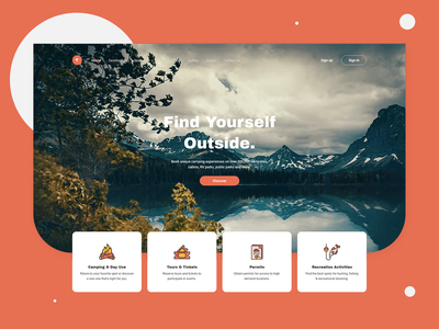 露营网站(Camping Website)