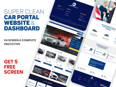 带有经销商仪表板模板的汽车购买销售网站(Car Buy Sell Website with Dealer dashboard Template)