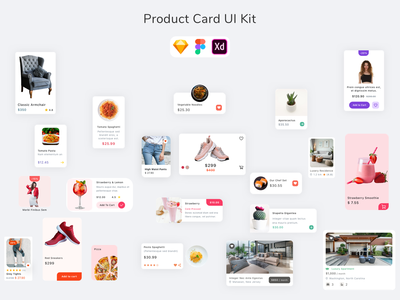 产品卡 UI 套件(Product Card UI Kit)
