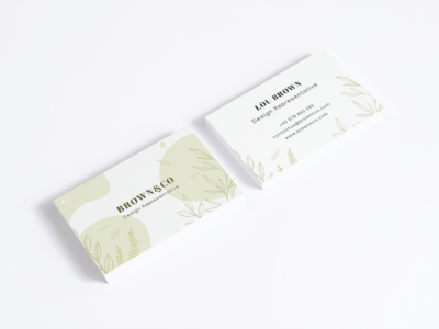 现代名片设计(Modern Business Card Design)