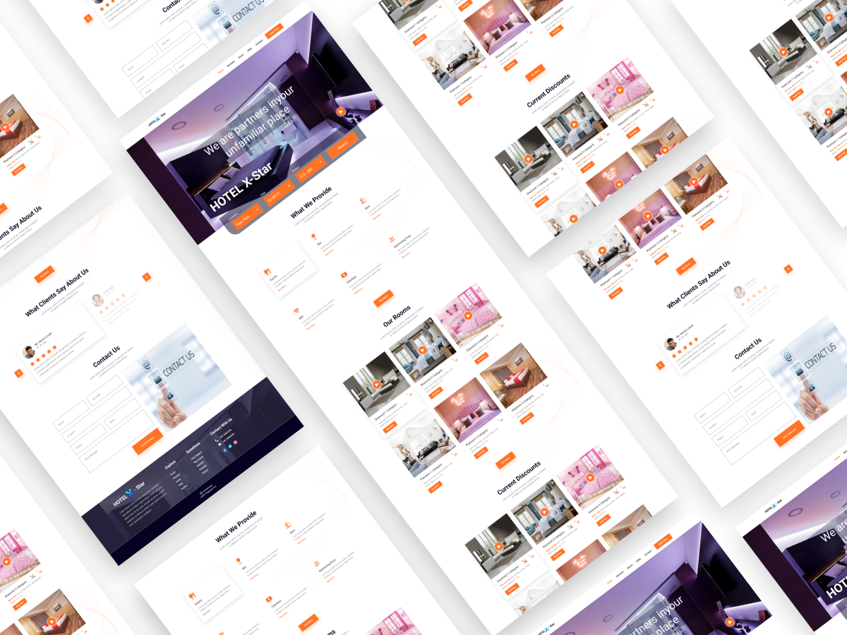 酒店网站(Hotel Website)