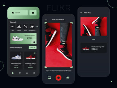 Flikr 购物商店 Dark V4(Flikr Shopping Store Dark V4)
