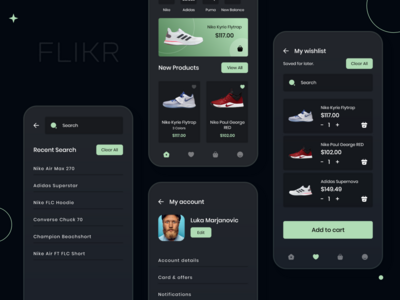 Flikr 购物商店 Dark V6(Flikr Shopping Store Dark V6)