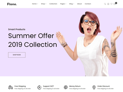 Flone – 最小的 WooCommerce WordPress 主题(Flone – Minimal WooCommerce WordPress Theme)