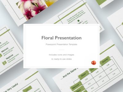 花卉演示 - 终极演示模板(Floral Presentation - Ultimate Presentation Template)