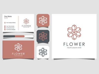 花卉品牌设计理念(Flower branding design concept)