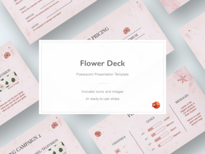 花 - 终极演示模板(Flower - Ultimate Presentation Template)