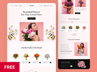 花店电商(Flower shop ecommerce)