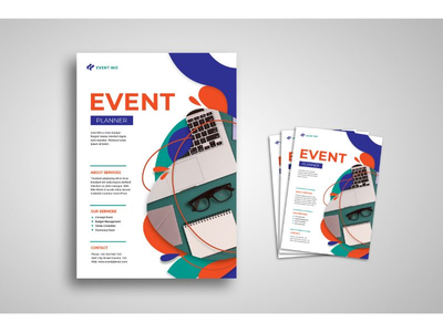 传单模板活动策划服务(Flyer Template Event Planner Services)