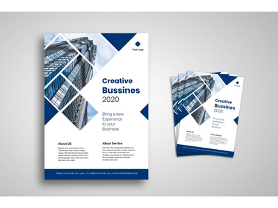 传单模板创意业务体验(Flyer Template Creative Business Experience)