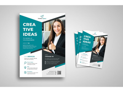 传单模板创意业务(Flyer Template Creative Idea Business)