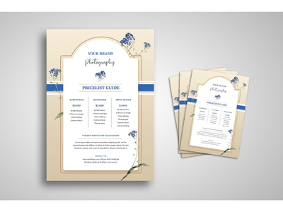 传单模板专业摄影(Flyer Template Professional Photography)