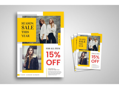 传单模板简约时尚(Flyer Template Minimal Fashion)