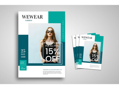 传单模板穿时尚(Flyer Template Wear Fashion)