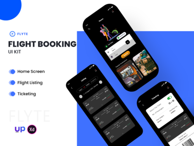 Flyte 航班预订 UI 套件(Flyte Flight Booking UI Kit)