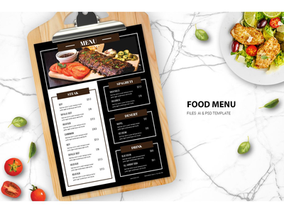 食物菜单模板(Food Menu Templates)
