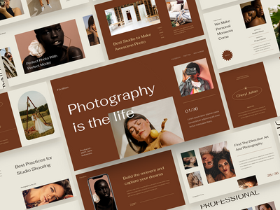 Focalism - Photography & Portfolio Google 幻灯片模板(Focalism - Photography & Portfolio Google Slide Template)