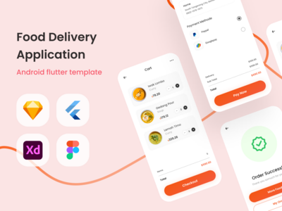 食品配送模板 V.2(Food Delivery Template V.2)