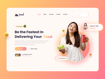 食物英雄标题(Food Hero Header)