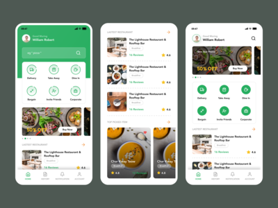 食品 - 移动应用程序(Food - Mobile App)