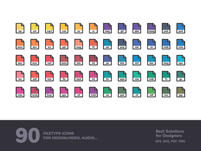 文件类型图标(Filetype Icons)