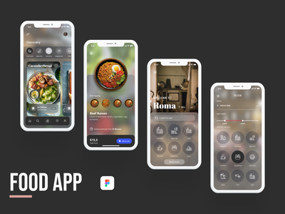 食品应用概念(Food App Concept)