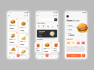 烹饪应用程序设计(Cooking App Design)