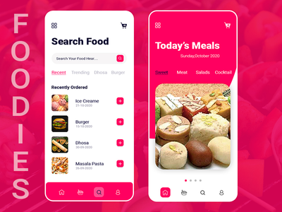 美食App UI设计(Food App Ui Design)