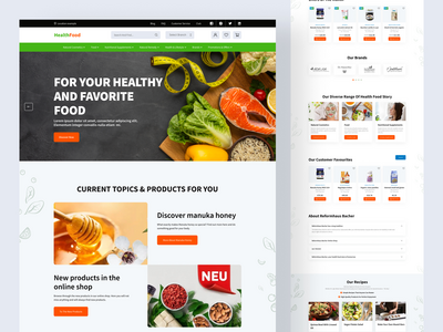 美食与美容网站(Food & Beauty Website)