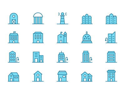 建筑填充 2(Building Filled 2)