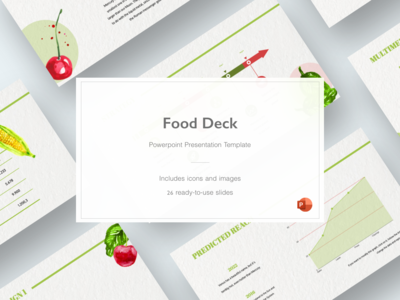 食物甲板 - 终极演示模板(Food Deck - Ultimate Presentation Template)