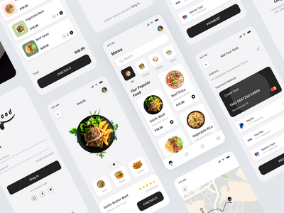 送餐 - 移动应用程序(Food Delivery - Mobile App)