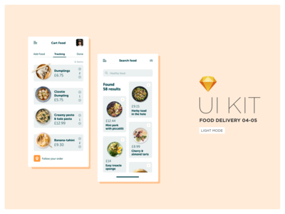 送餐 UI 套件(Food Delivery UI Kit)