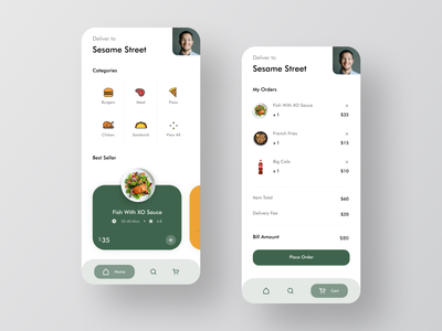 送餐应用(Food Delivery App)