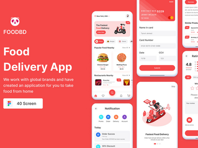 送餐应用(Food Delivery App)