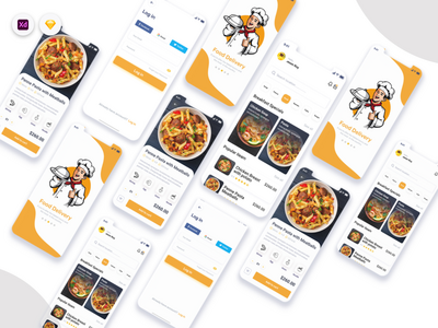送餐应用程序设计(Food Delivery App design)