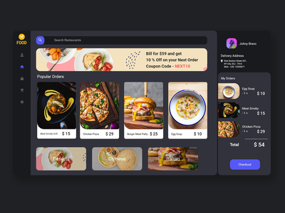 餐厅预订概念(Restaurant Booking Concept)