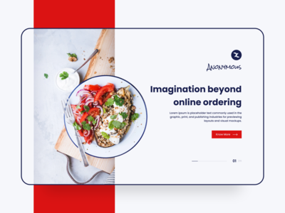 食物登陆页面(Food Landing Page)