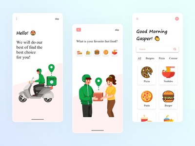 食品移动应用程序(Food Mobile App)