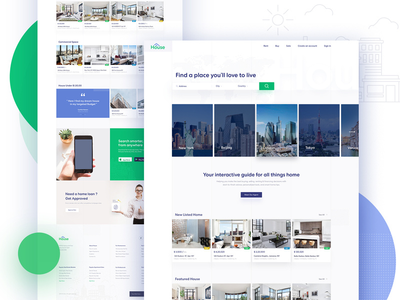 列出房地产登陆页面(Listing Real Estate Landing Page)