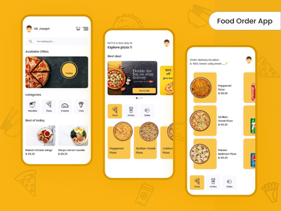 美食区应用程序(Food Zone App)