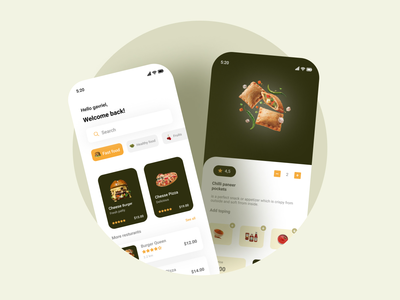 美食应用界面(Food App Ui)